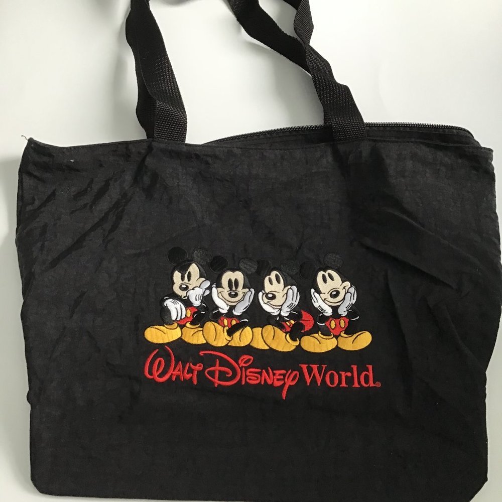 Black collectible bag Walt Disney Mickey Mouse